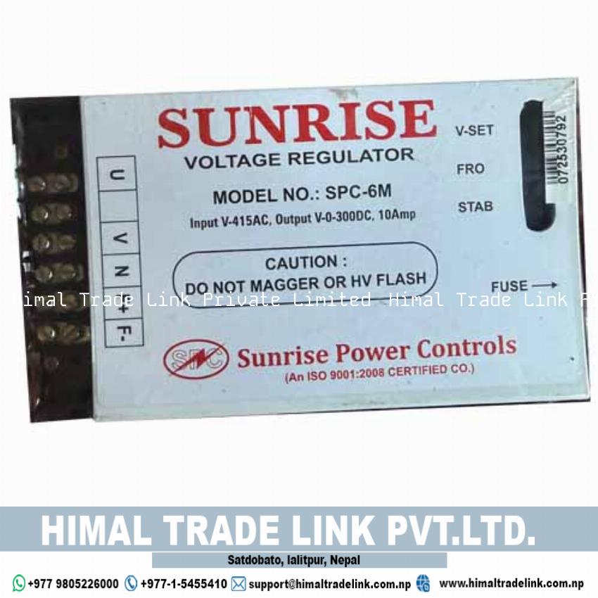Sunrise SPC 6M Automatic Voltage Regulator