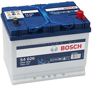 Battery for generator
